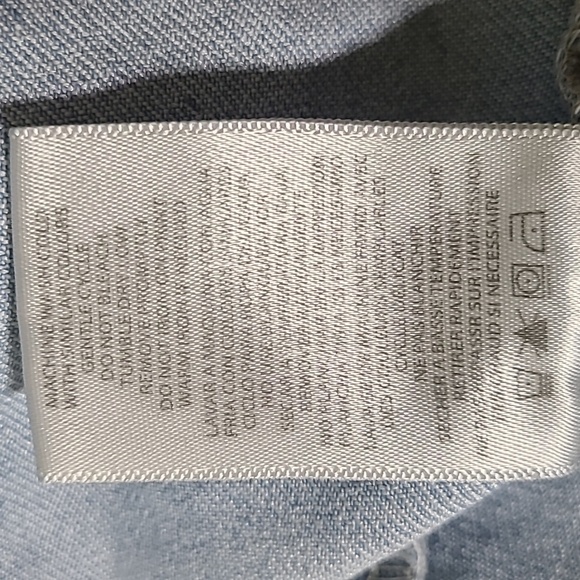 LIMITED TOO Girl's Denim Blue Jean Sleeveless Vest - Size 8 - Picture 10 of 12